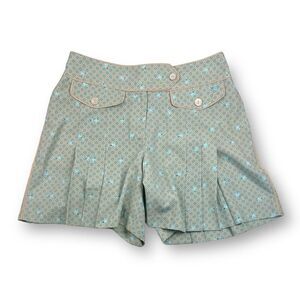 IZOD XFG Golf Pleated Culotte Shorts Size 10